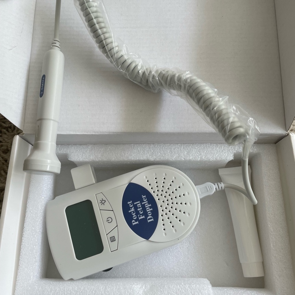 Fetal Doppler heart monitor